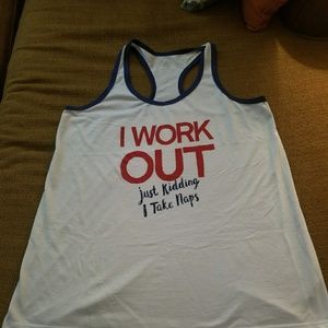 Women's workout tee