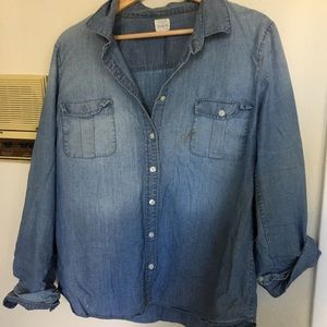 J Crew Chambray Button Down