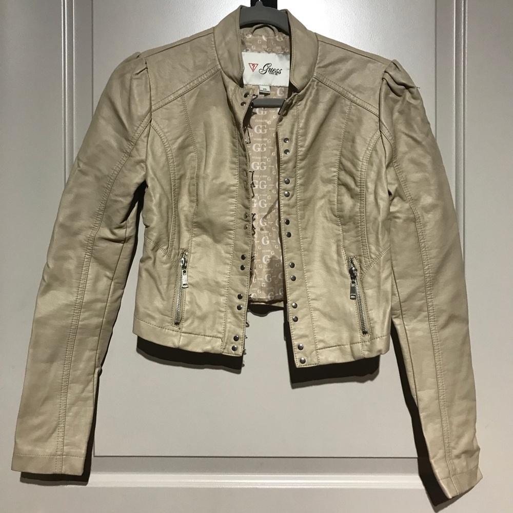 GUESS leather jacket!