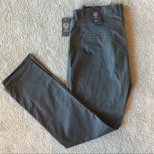 NWT Vince Camuto Slim-fit Chinos gunmetal 36W 32L