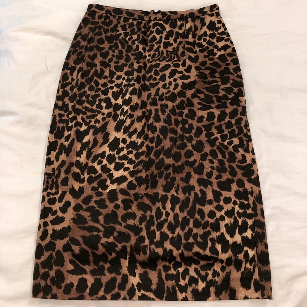 Micheal Kors leopard skirt size 2