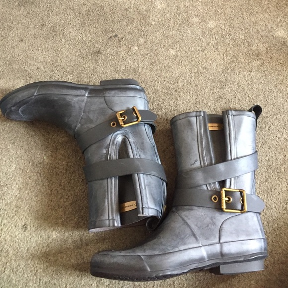 burberry motorcycle rain boot