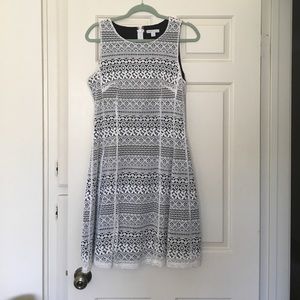 White Lace Skater Dress Size 6