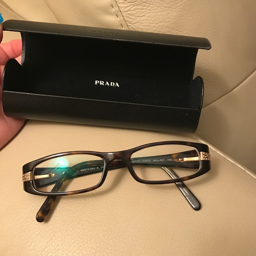 Authentic Prada Plastic Frame Glasses