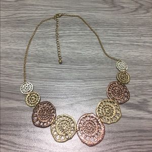 3-Tone Statement Necklace