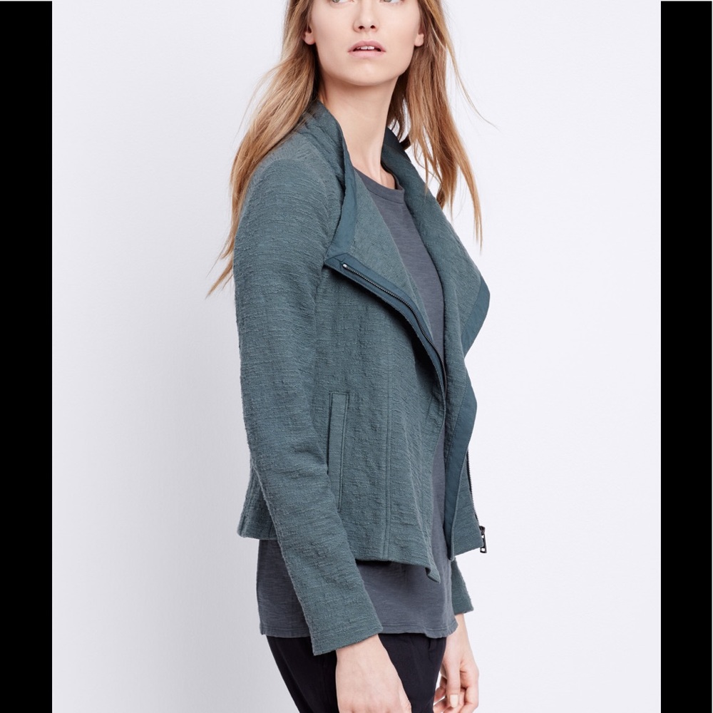 Vince Frise textured asymmetrical jacket - Picture 3 of 6