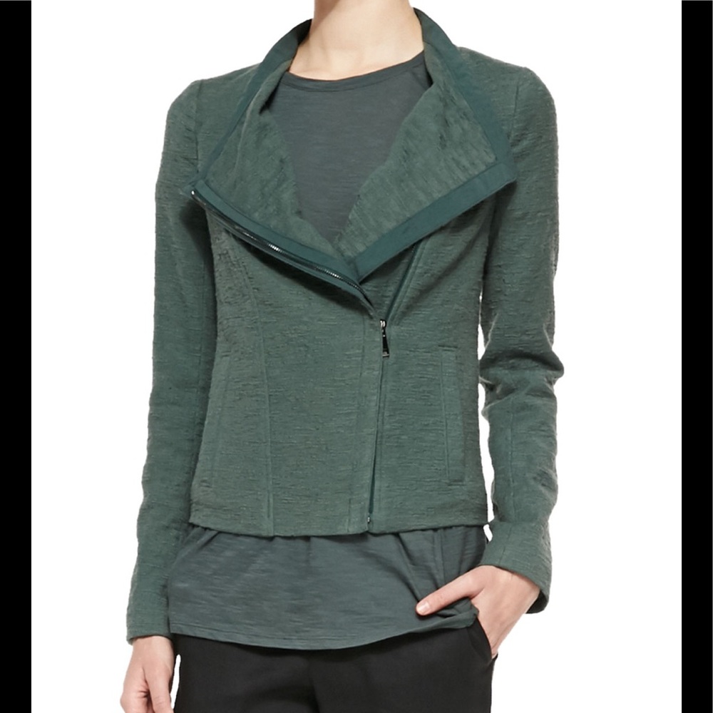 Vince Frise textured asymmetrical jacket - Picture 4 of 6
