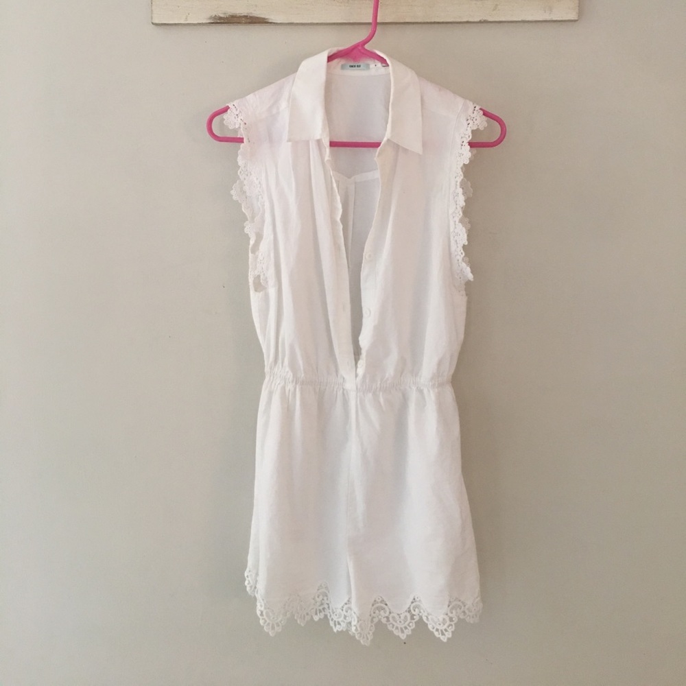 Urban outfitters white romper