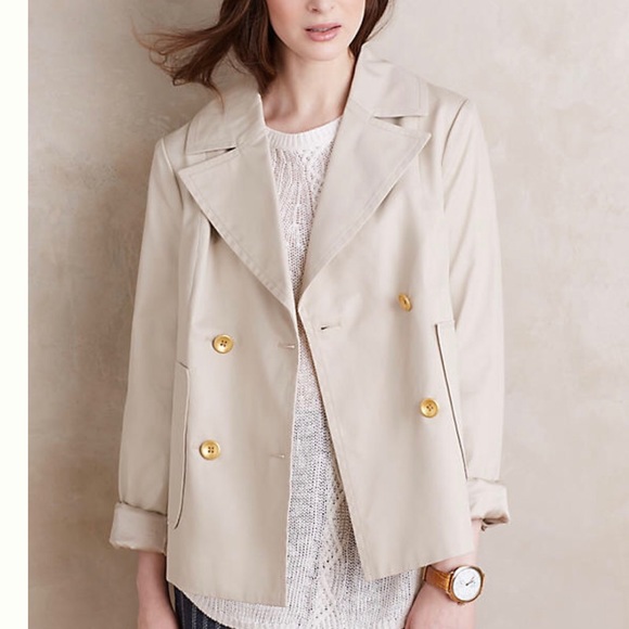 Anthropologie Jackets & Blazers - Cartonnier Alderley Peacoat by Anthropologie Sz 6