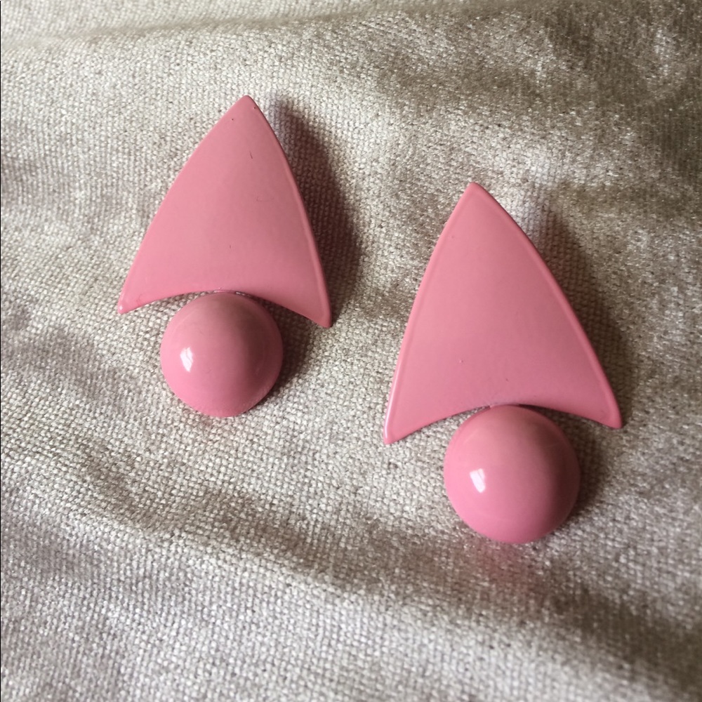 Pink Vintage Earrings