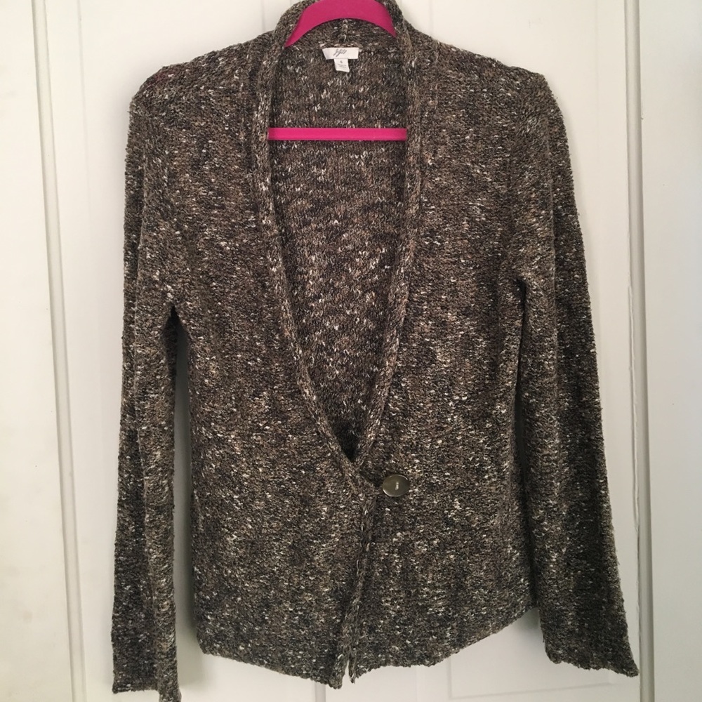  J. Jill chunky knit cardigan