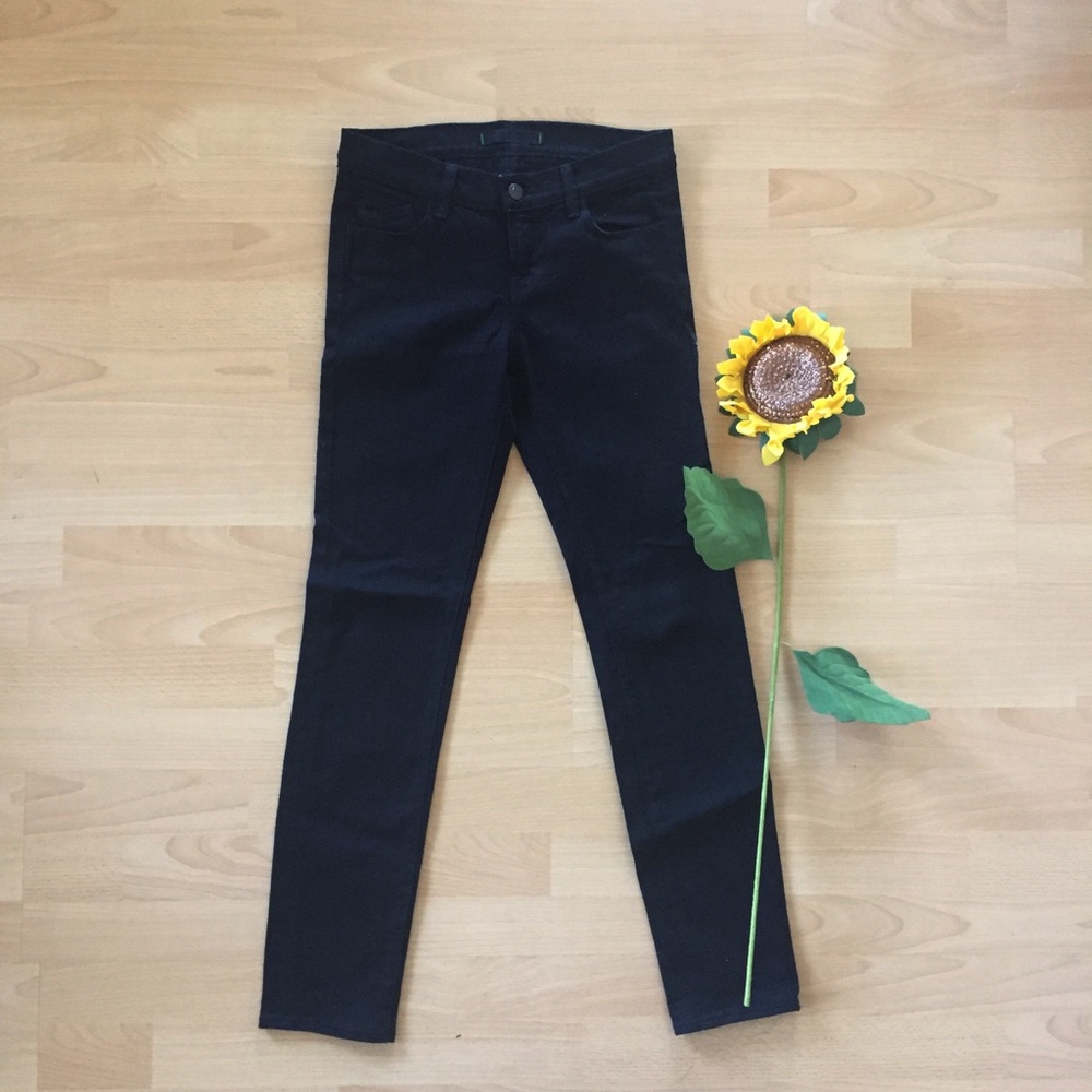 J Brand black skinny jeans 9510 noir size 25