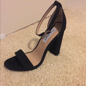 Steve Madden Carrson Dress Sandal - black 8M