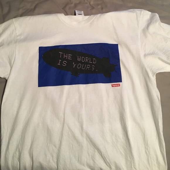the world is yours t shirt supreme