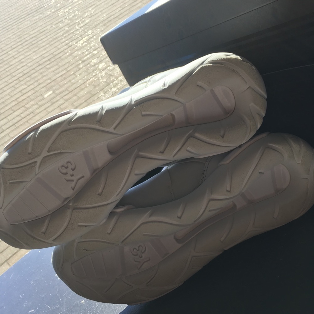 Y-3 Qasa high triple white