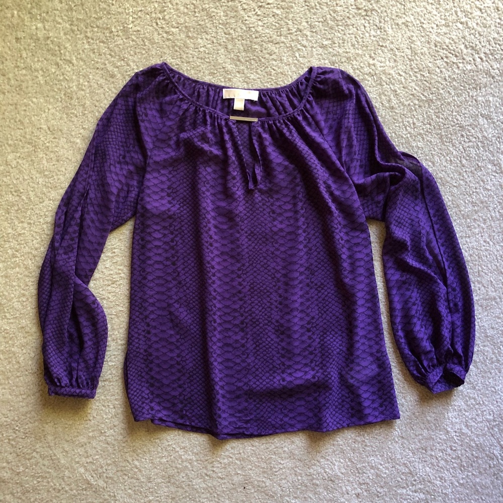 Michael Kors open sleeve blouse