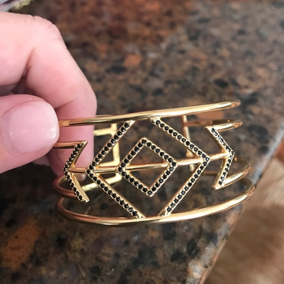 Stella & Dot pave Sphinx cuff - Picture 3 of 3