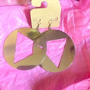 Unique silver earrings