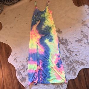 Tie Dyed Maxi Dress