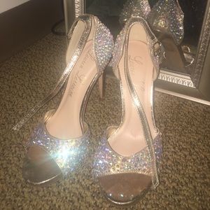 Prom heels || Lauren Lorraine Lydia heels