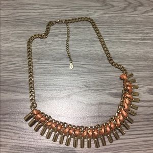 Mixed media necklace