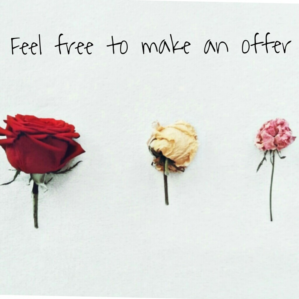 Reasonable offers welcomed ❤