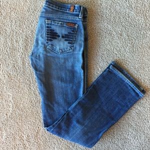 7 for all mankind Colette jeans 27 bootcut