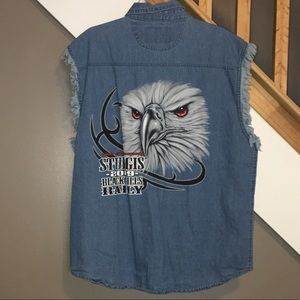 [BOGO] Sturgis denim vest