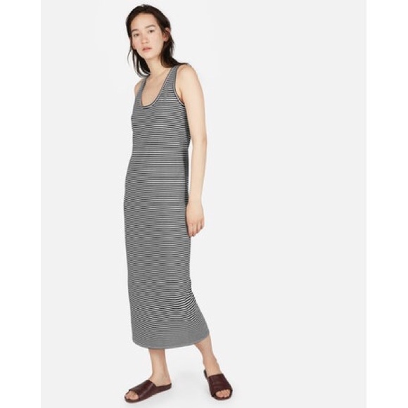 cotton tank maxi dress