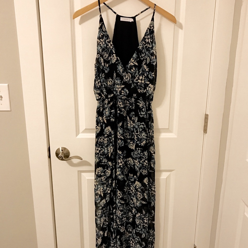 Lush Floral midi dress