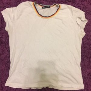 Brandy Melville rainbow collar top