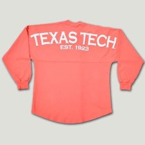 Texas Tech spirit jersey