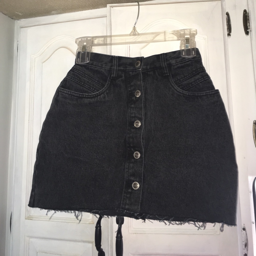 Vintage denim skirt