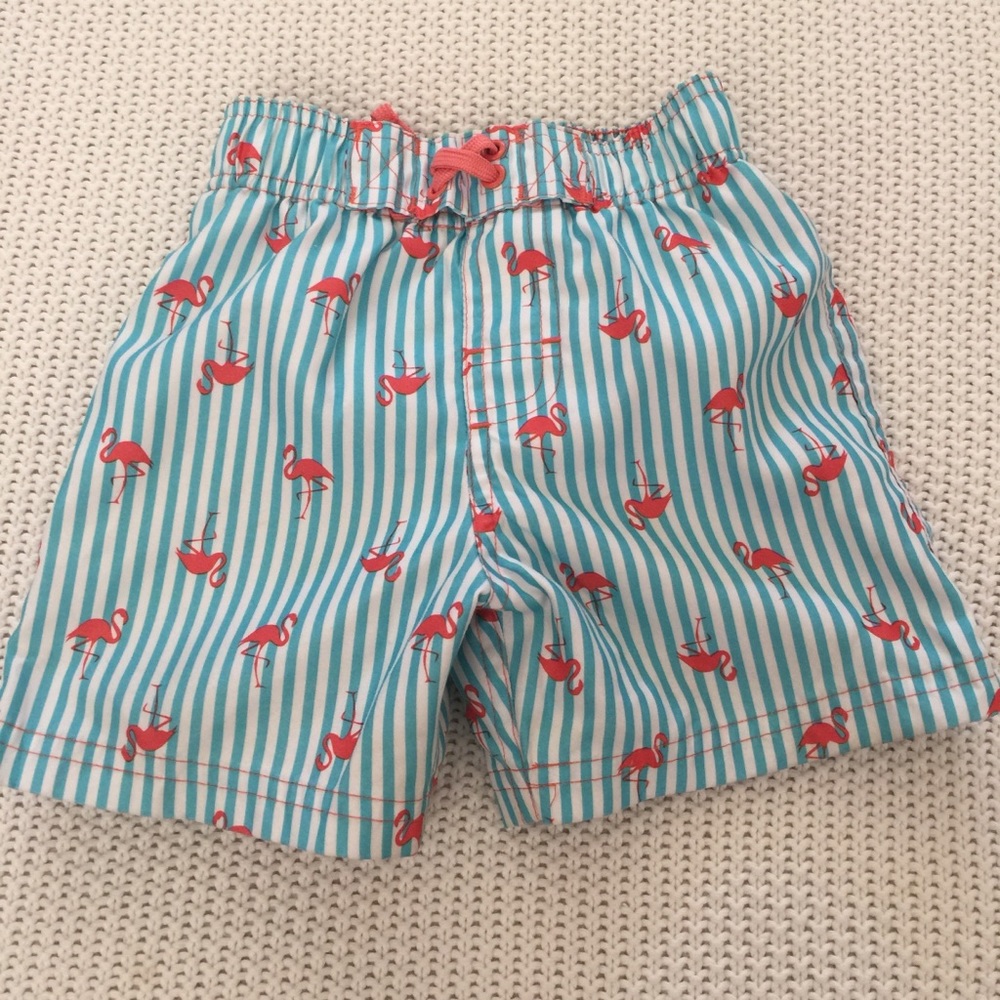 Circo flamingo swim trunks size 2T ☀️🏊