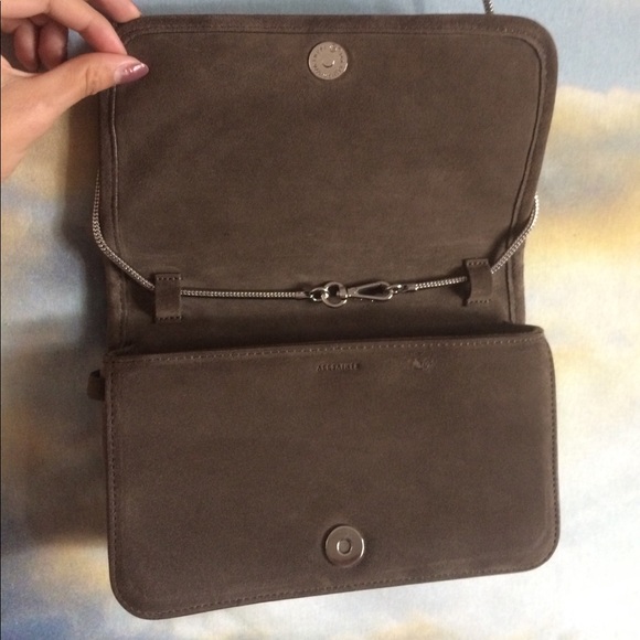 All Saints Bansho Shearling Shoulder Bag - Picture 2 of 6