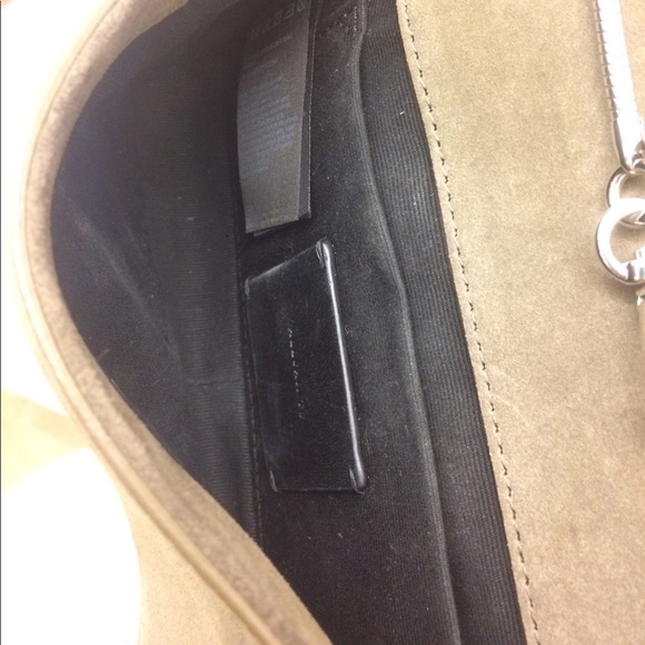 All Saints Bansho Shearling Shoulder Bag - Picture 5 of 6