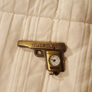 Gun watch pendant