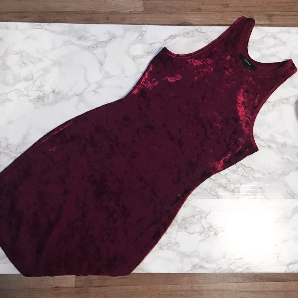 Velvet high neck bodycon dress