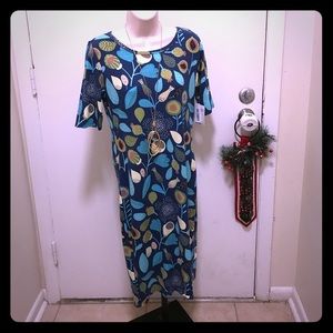 Lularoe Julia floral dress