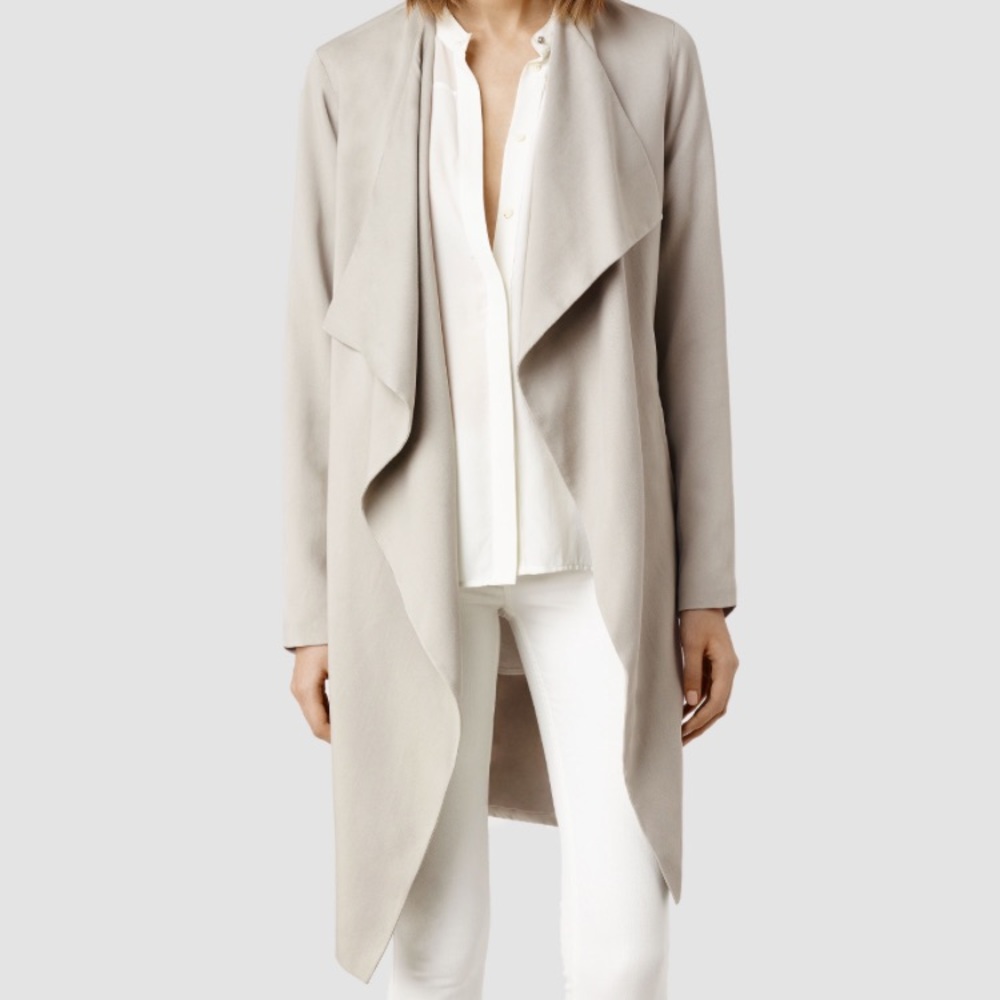 All Saints Hace Trenchcoat