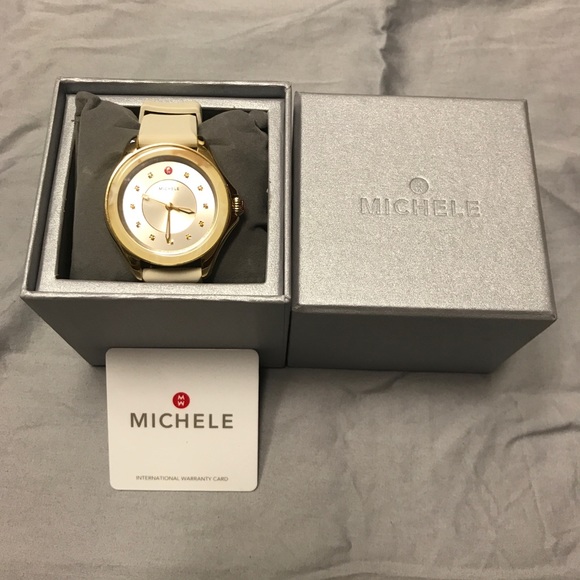 MICHELE
Cape Topaz Watch w/Silicone Strap main image 8