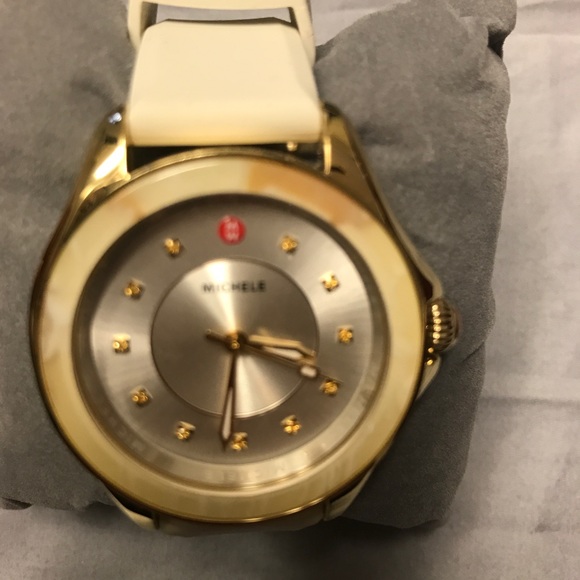 MICHELE
Cape Topaz Watch w/Silicone Strap main image 4