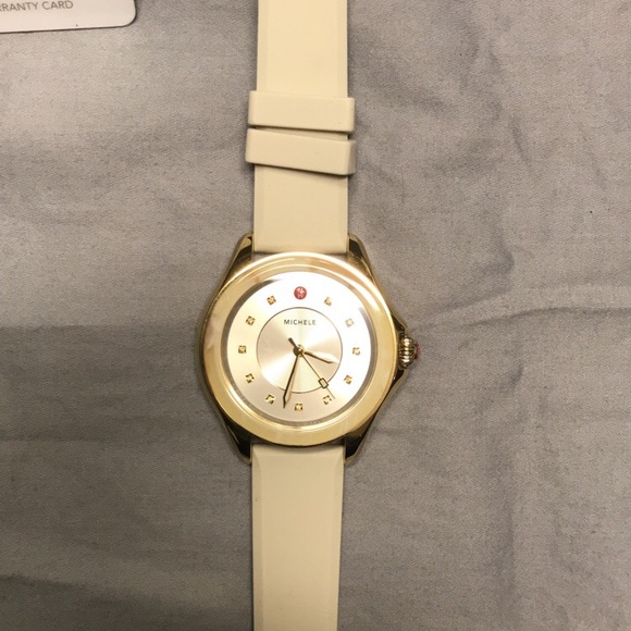 MICHELE
Cape Topaz Watch w/Silicone Strap main image 5