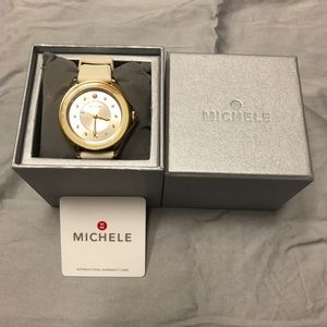 MICHELE
Cape Topaz Watch w/Silicone Strap
