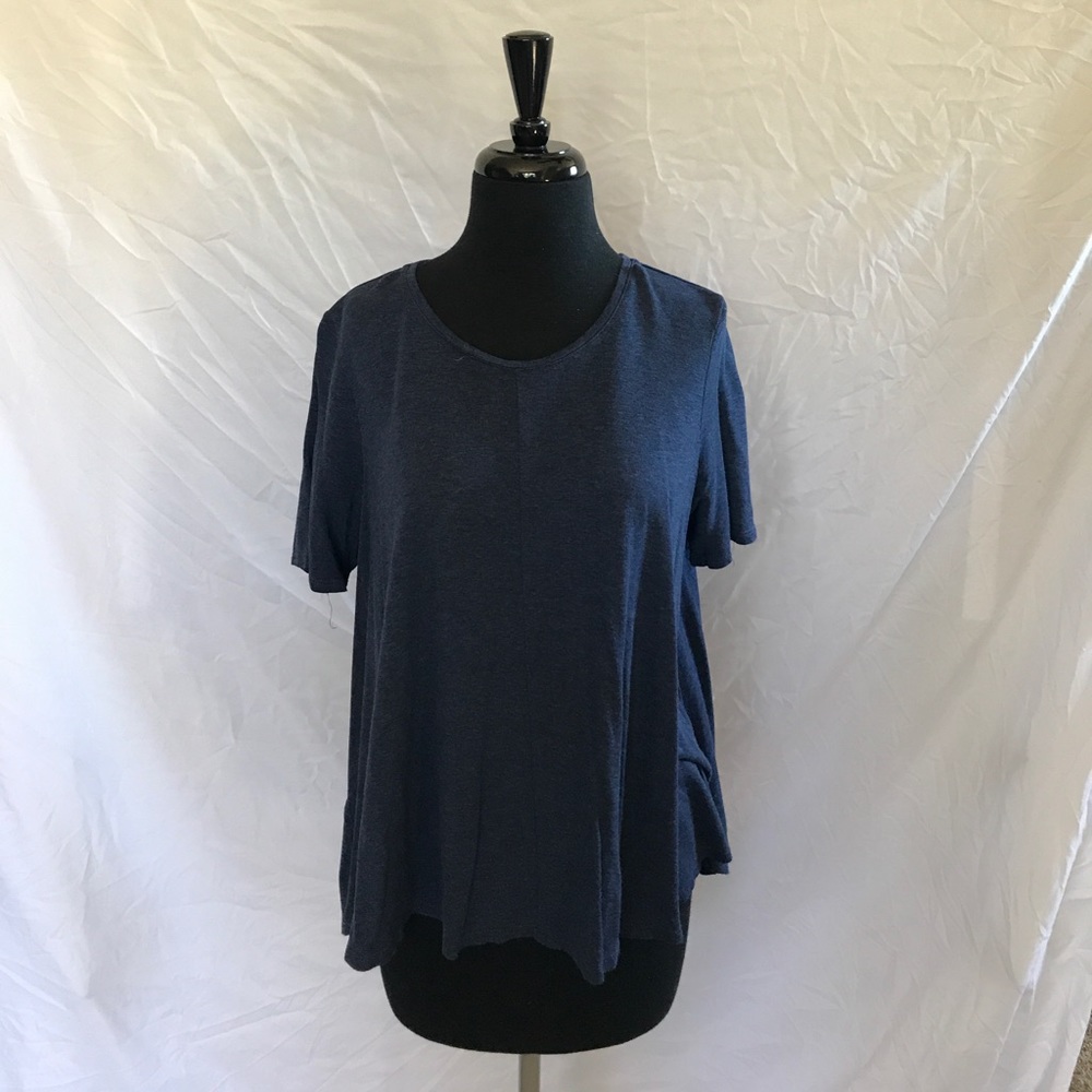 Navy loose fitting T-shirt