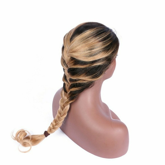 Ombre Blonde Beauty LaceFront Wig Wig 18-20 inches main image 4