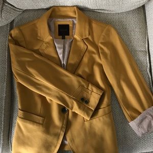 Mustard yellow blazer from The Limited