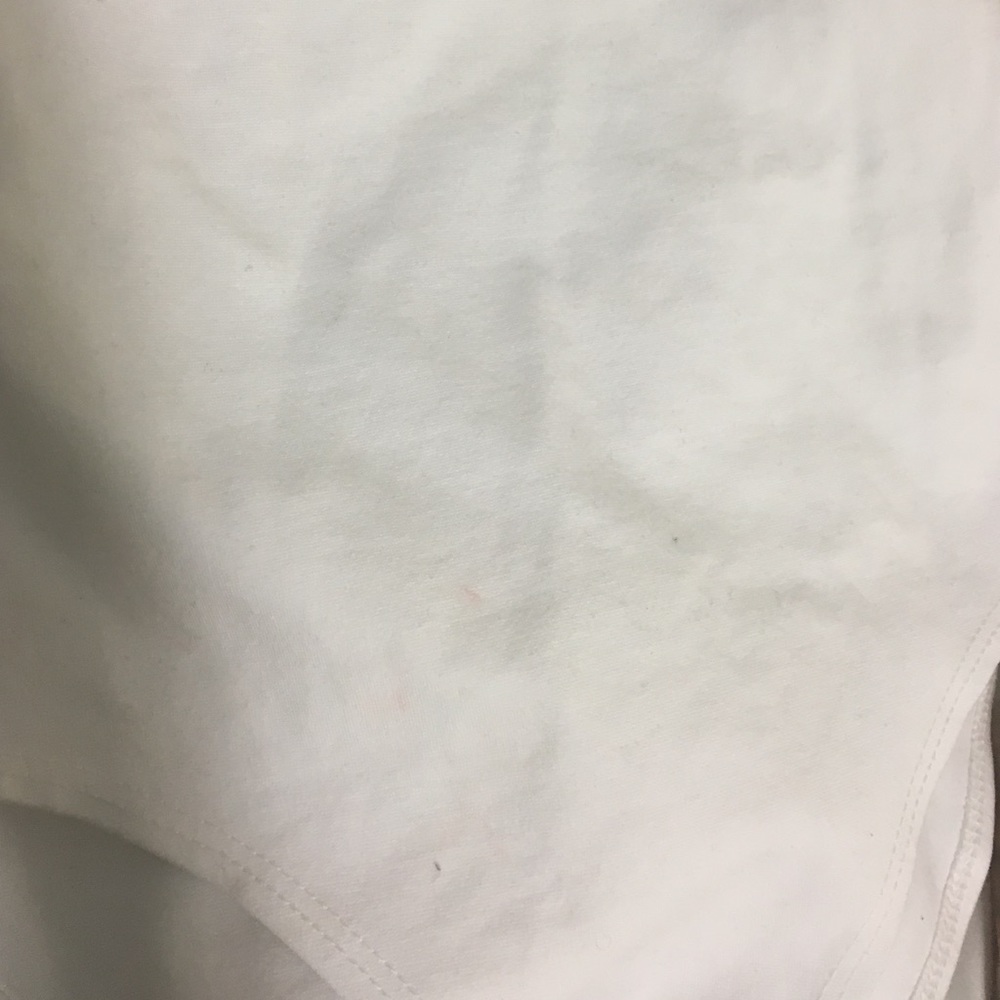 White crochet bodycon body suit - Picture 4 of 4