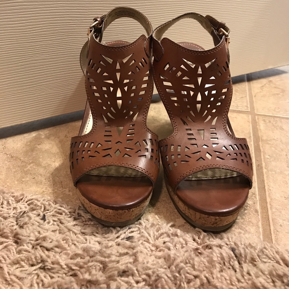 Madeline Cutout Wedges