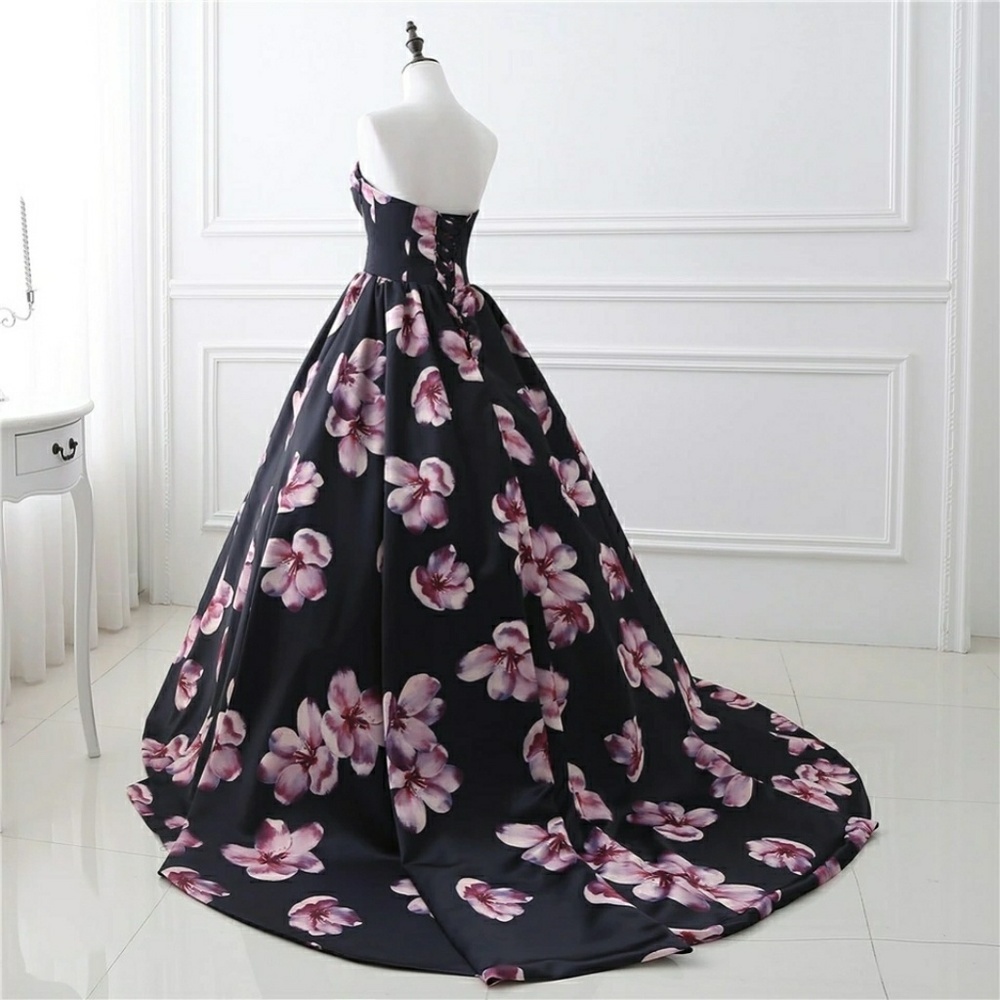 💕Host Pick Plus Size Formal Floral Gown - Picture 3 of 6